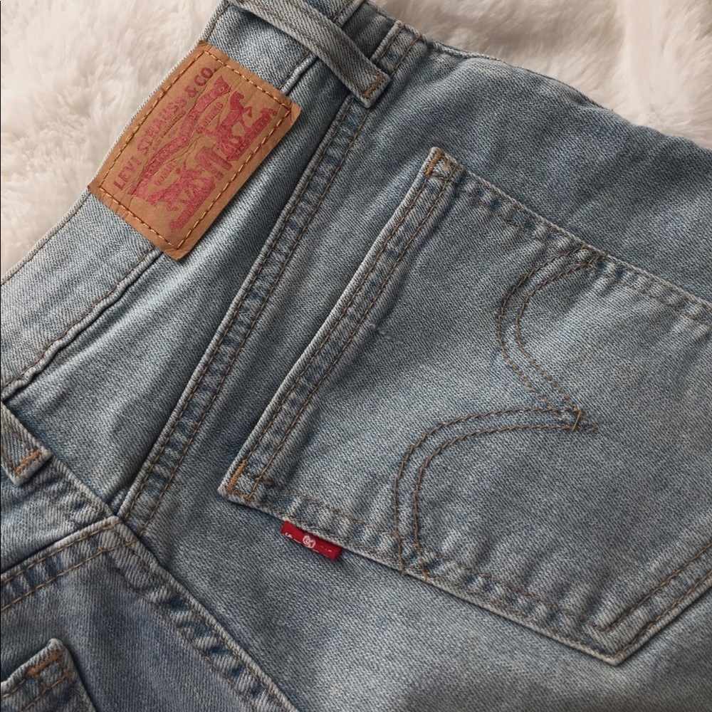 Levi's 501 long shorts